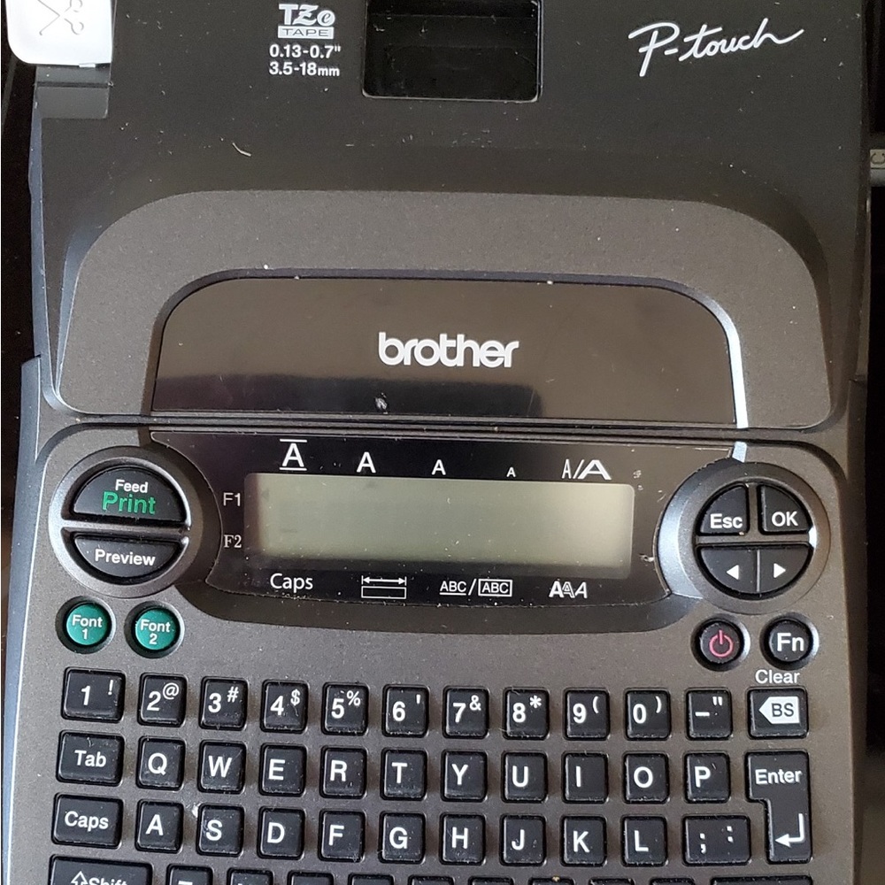 Brothers label maker model PT-1890